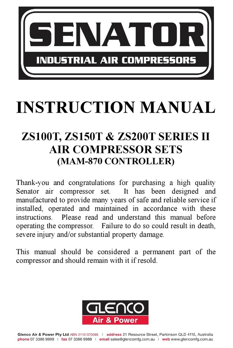 Glenko Senator ZS100T instruction manual
