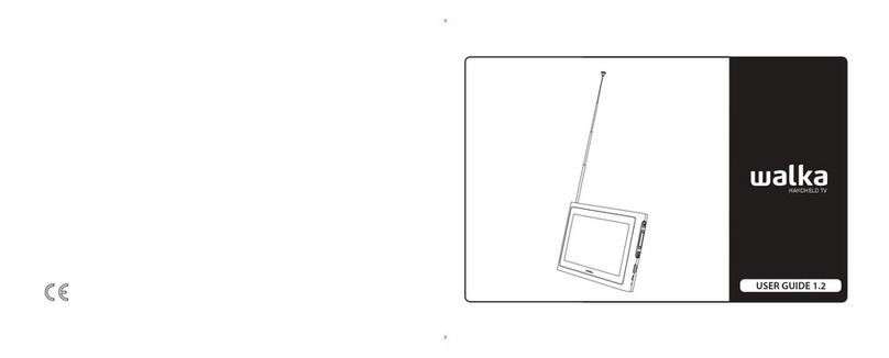 Walka Handheld TV user guide