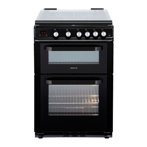 SERVIS DG60B User manual