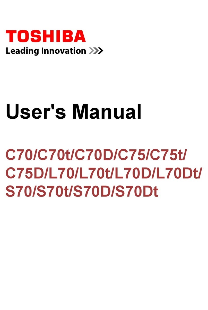 Toshiba C70 User manual