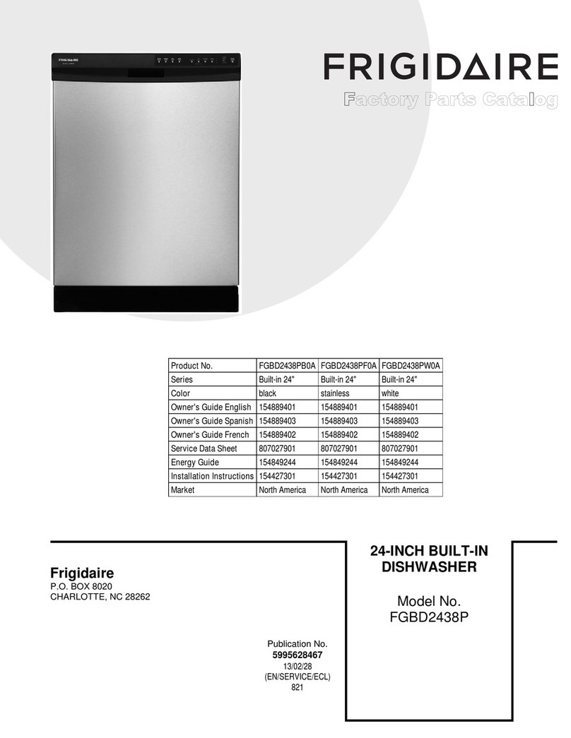 Frigidaire FGBD2438PB0A User manual