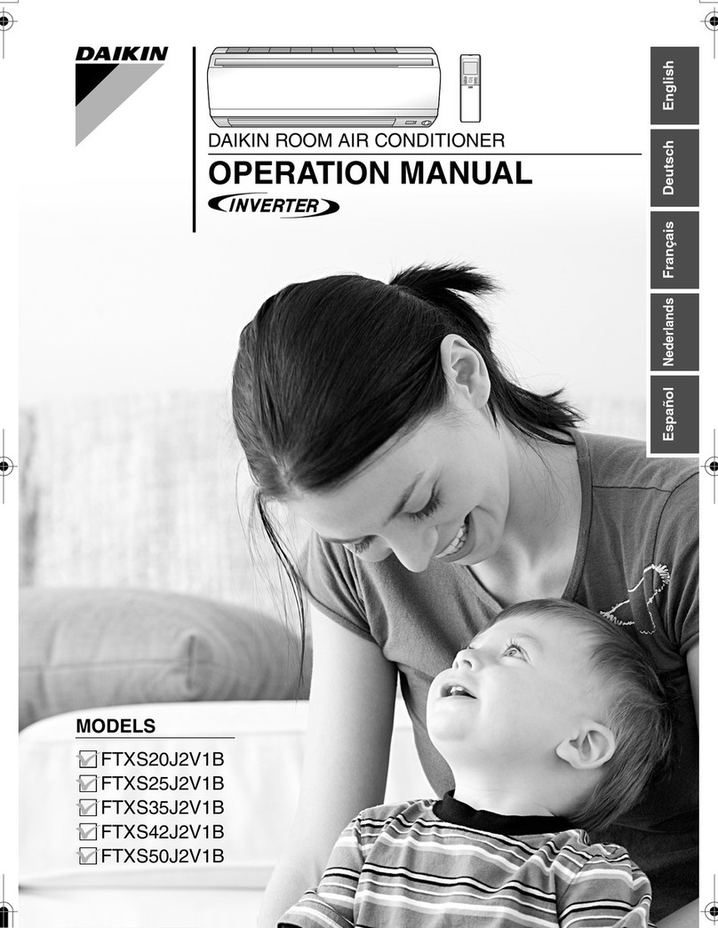 Daikin Super Multi NX FTXS20J2V1B User manual