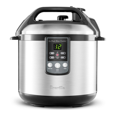 Breville Fast Slow Cooker BPR200 User manual