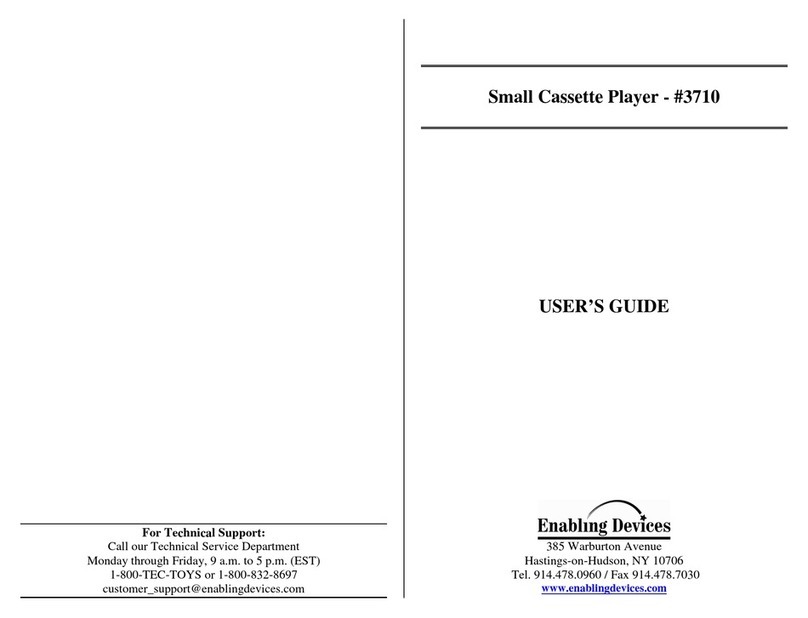 Enabling Devices 3710 User manual