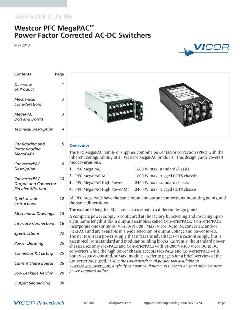 VICOR PFC MegaPAC user guide