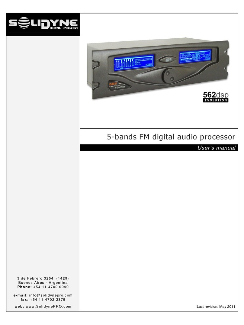 Solidyne 562dsp user manual