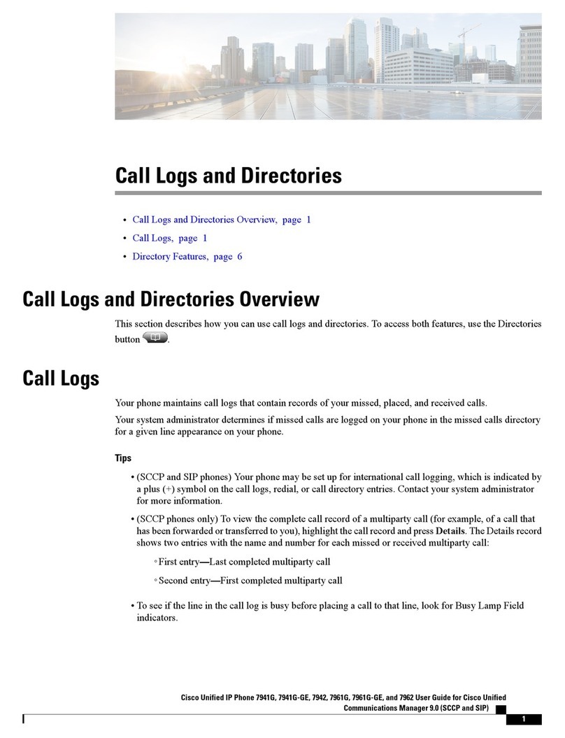Cisco 7941G - Unified IP Phone VoIP User manual