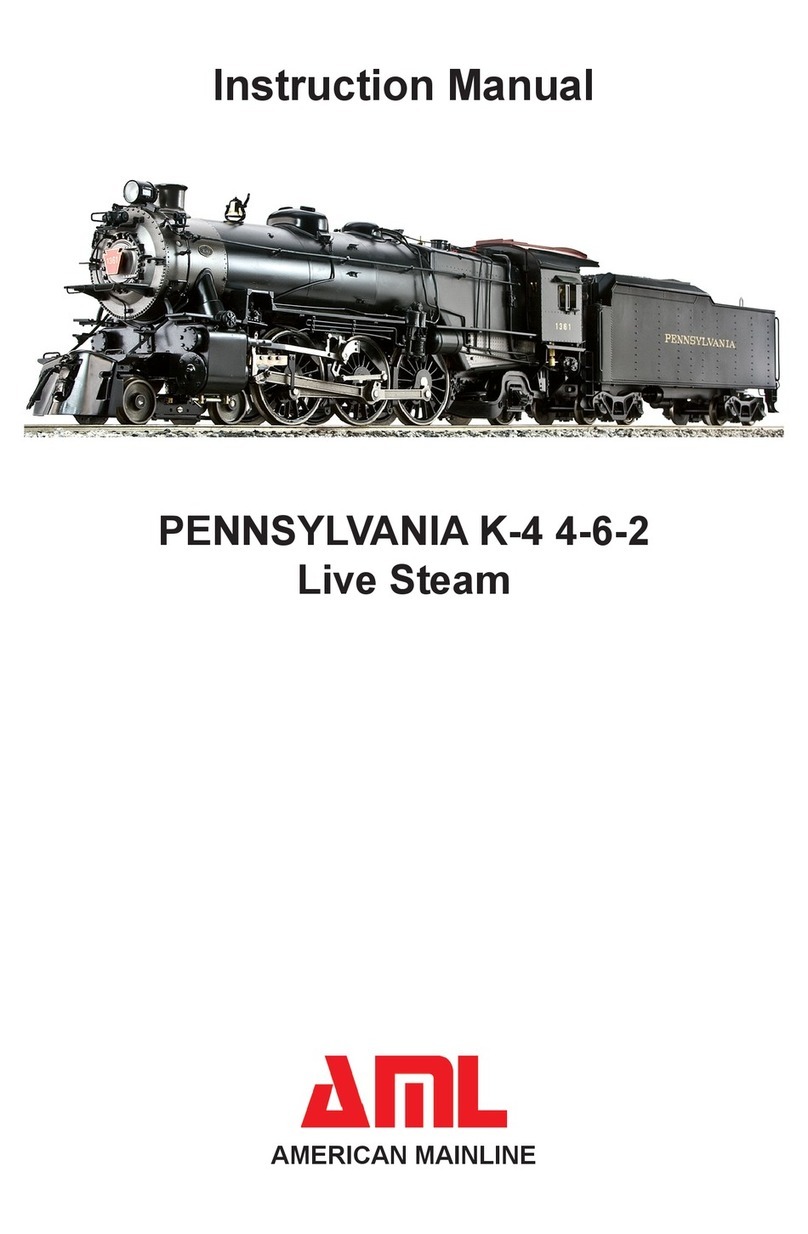 AML PENNSYLVANIA K-4 4-6-2 instruction manual