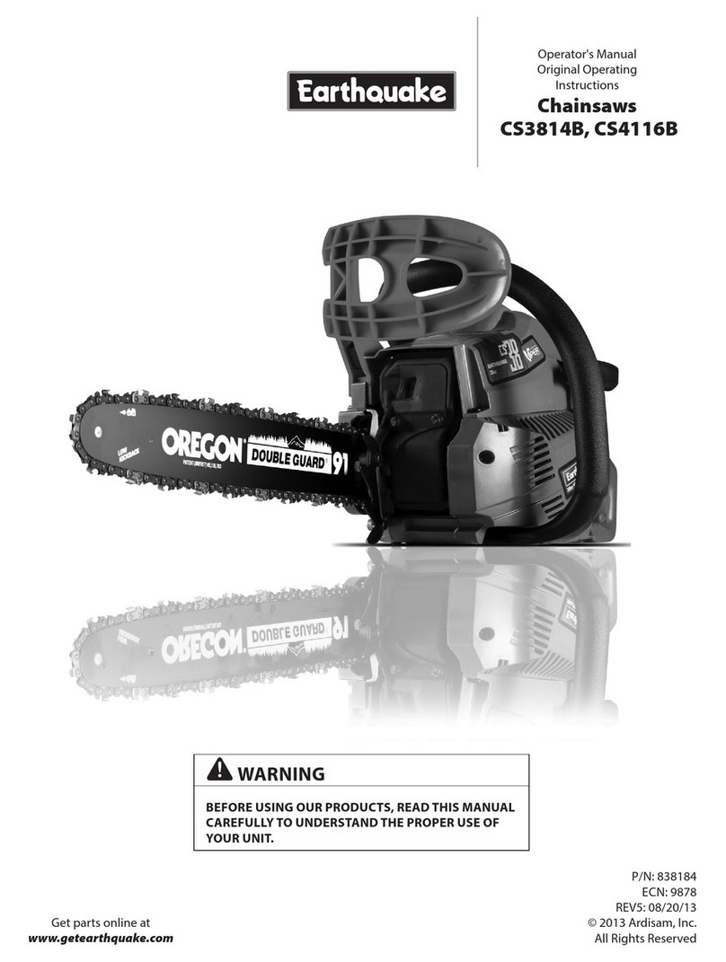 EarthQuake CS3814B User manual