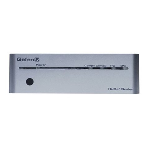 Gefen GTV-HIDEFS User manual Gefen GTV-HIDEFS User manual