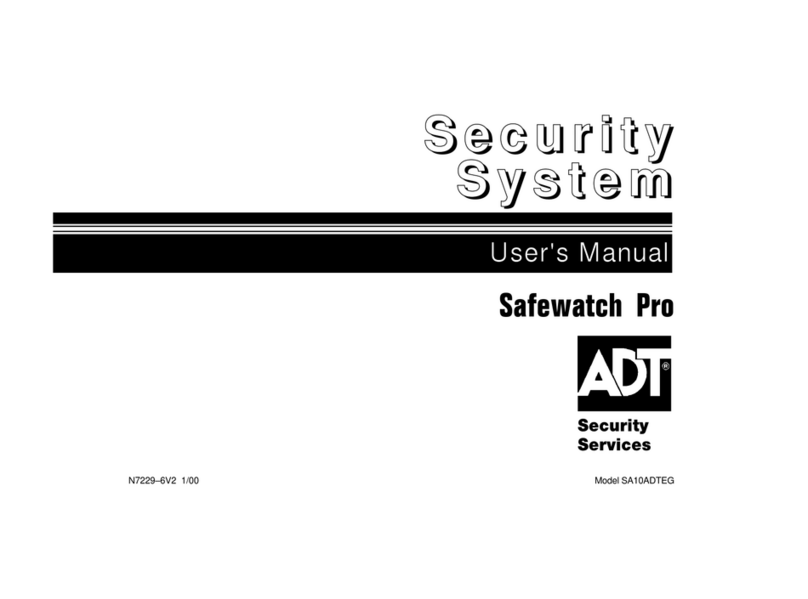ADT SA10ADTEG User manual