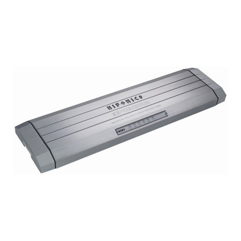 Hifonics XX-Colossus II User manual