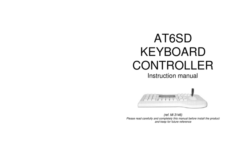 ACI Farfisa AT6SD instruction manual