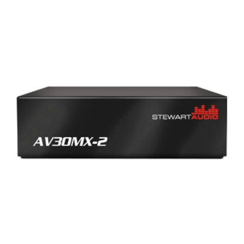Stewart Audio AV30MX-2 User manual
