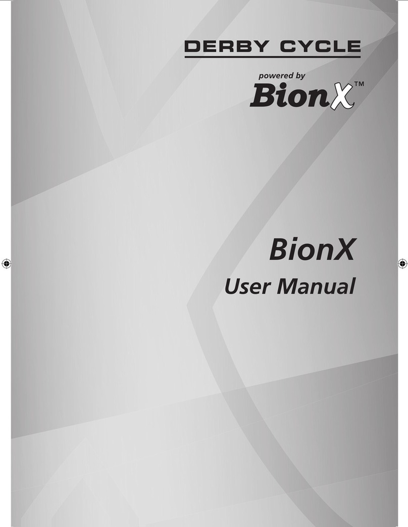Derby cycle BionX user manual