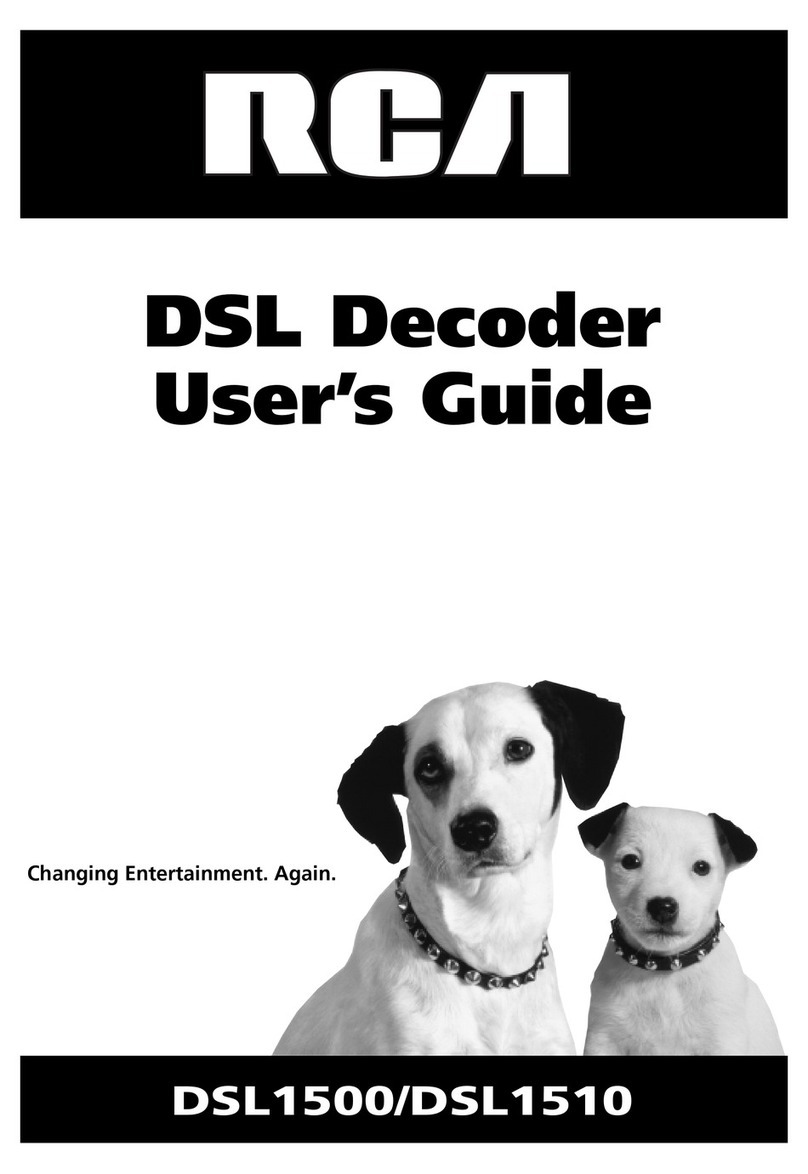 RCA DSL1500 user guide