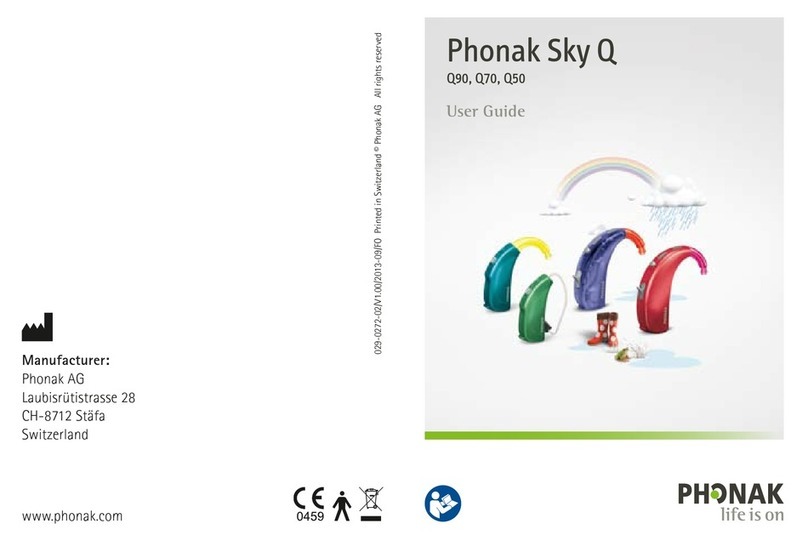 Phonak Q90 User manual Phonak Q90 User manual