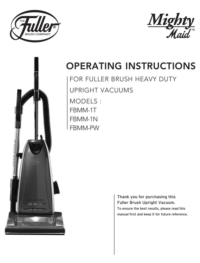 Fuller Brush Mighty Maid FBMM-1T User manual