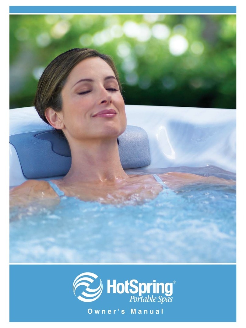HotSpring Portable Spaa User manual