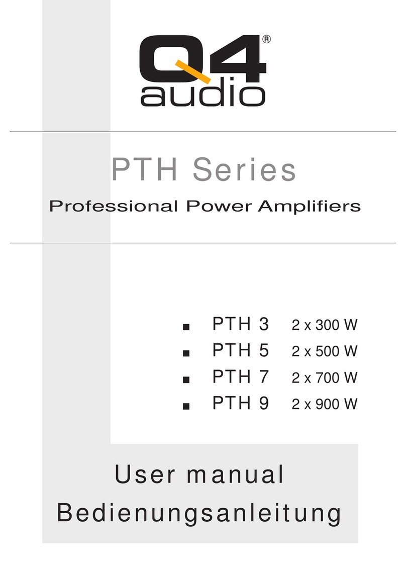 Q4 audio PTH 9 user manual