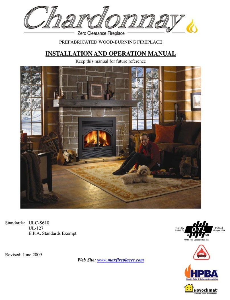 Selkirk Chardonnay Installation and operation manual