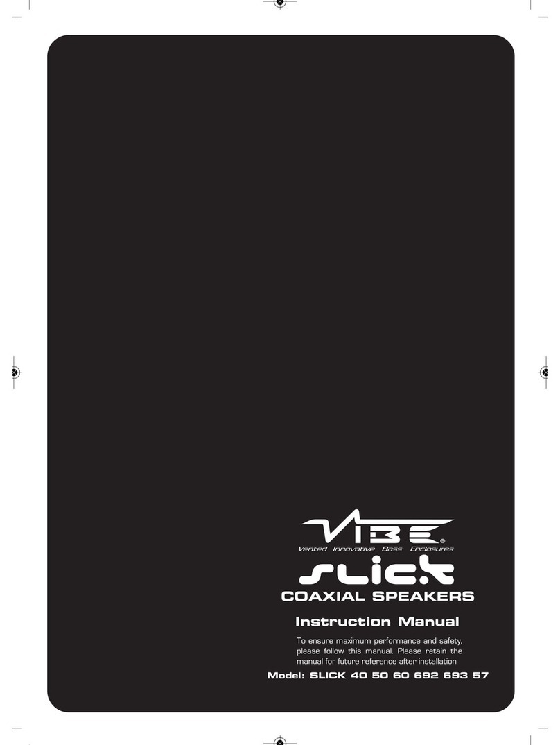 Vibe Slick instruction manual