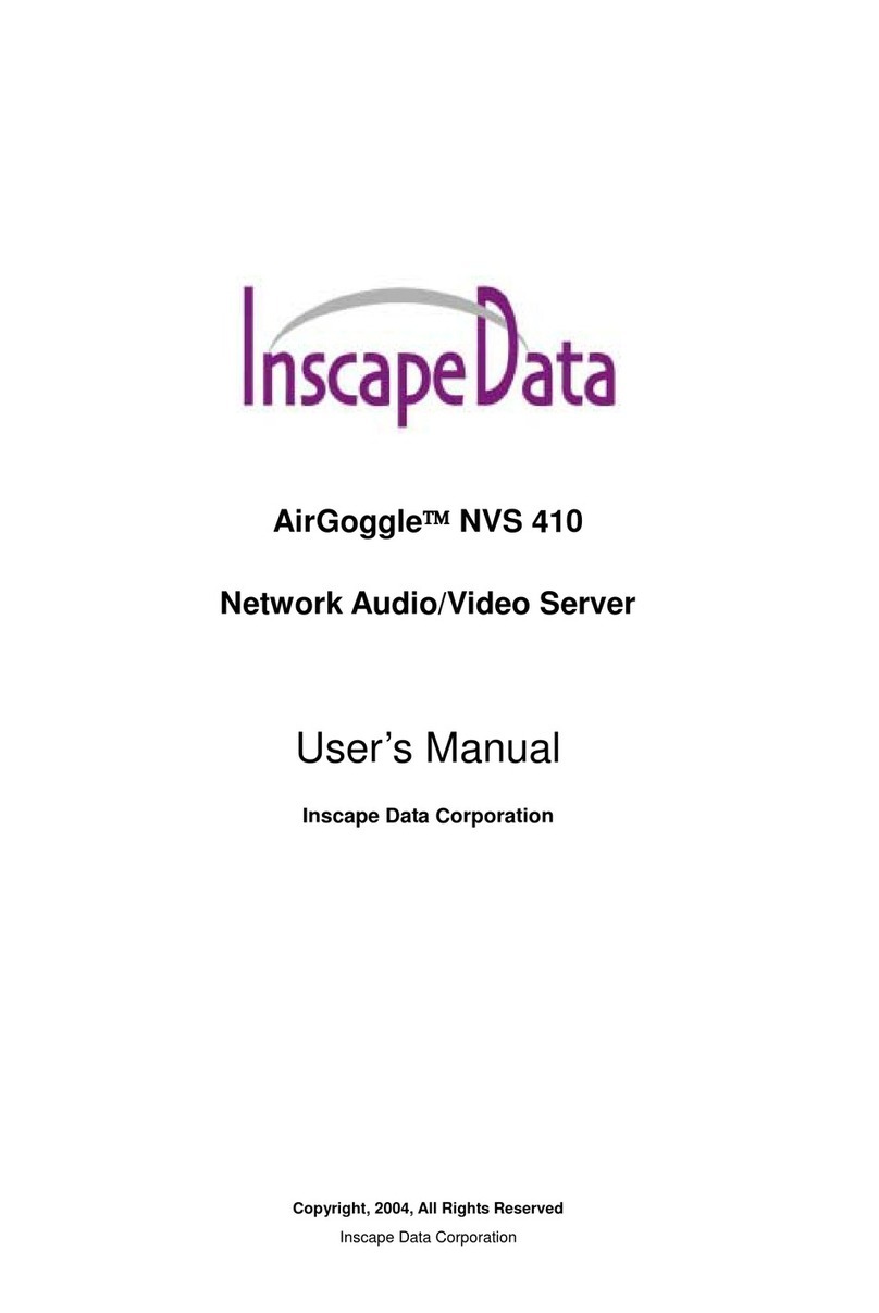 Inscape Data AirGoggle NVS 410 user manual