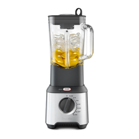 Breville Kinetix Aero BBL420 Instruction booklet