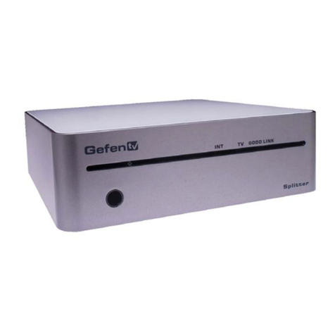 Gefen GTV-HDMI1.3-144 User manual Gefen GTV-HDMI1.3-144 User manual