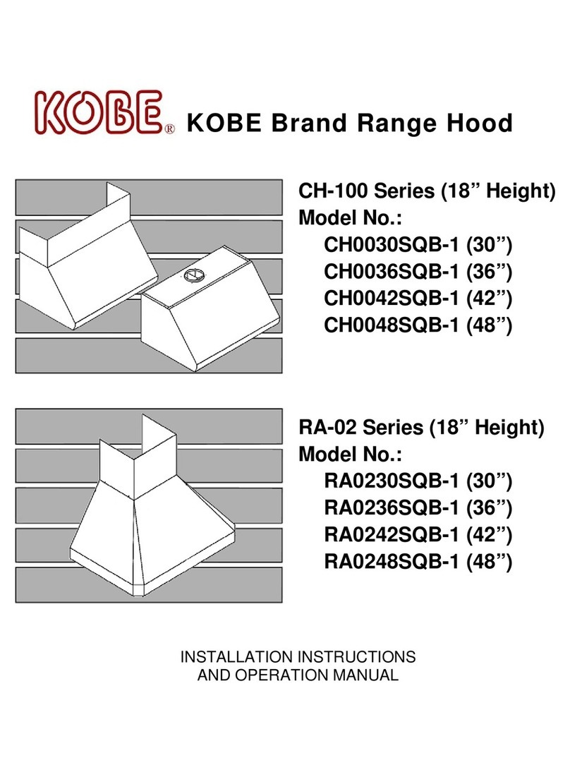 KOBE CH0030SQB-1 Troubleshooting guide