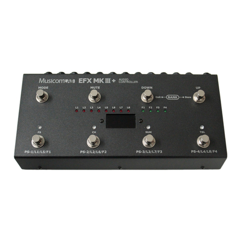Musicom Lab EFX MkIII User manual