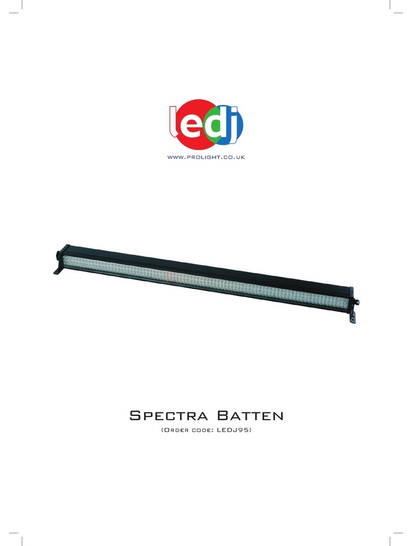 Ledj Spectra Batten User manual