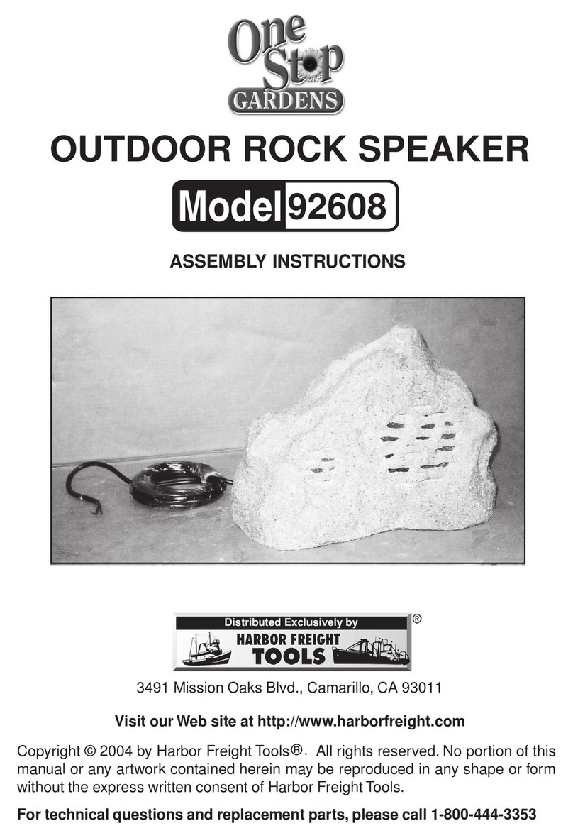 One Stop Gardens 92608 Assembly instructions