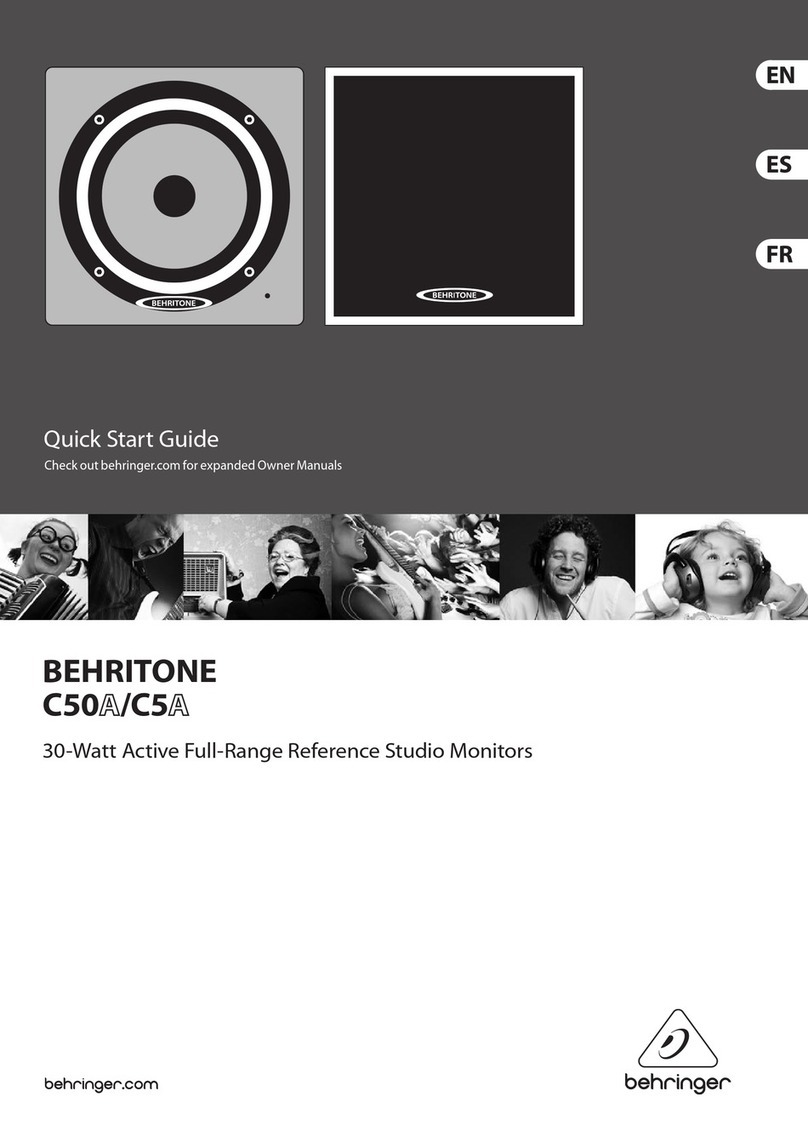 Behringer Behritone C50A User manual