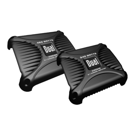 Dual XIA2340 Operating instructions