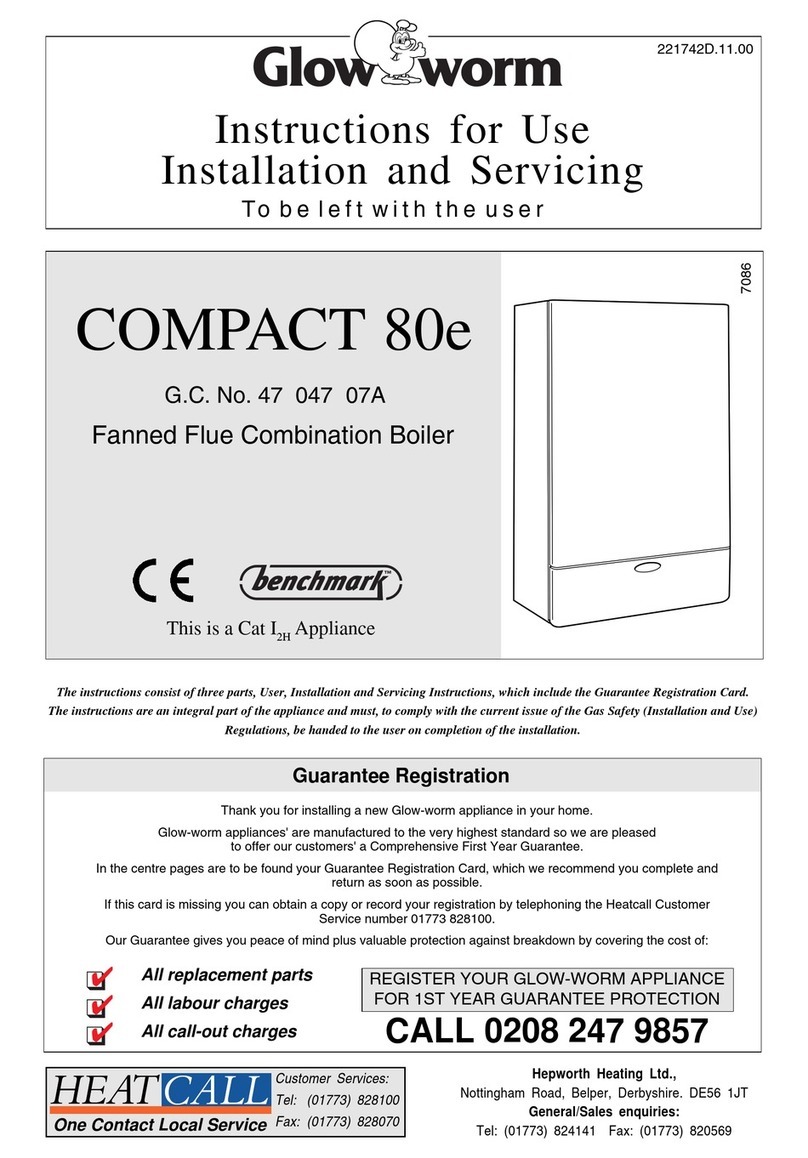 Glowworm COMPACT 80e User manual