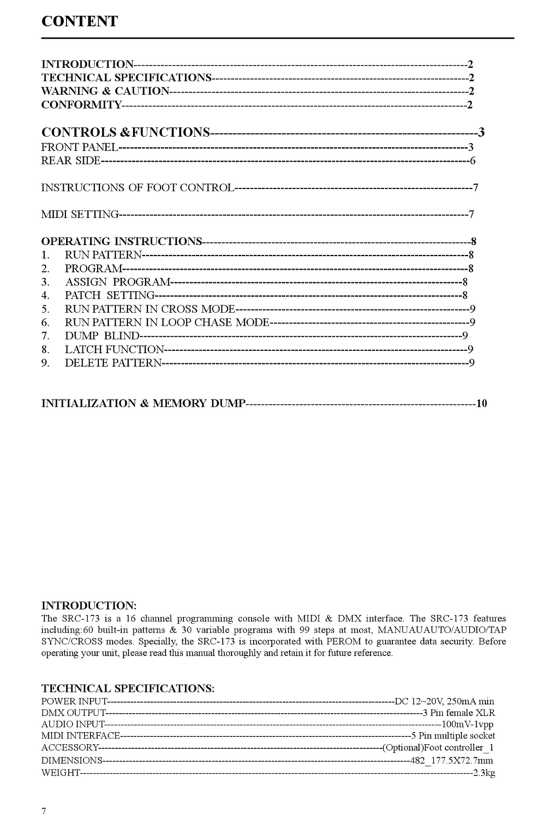 Sound LAB SRC-173 user manual