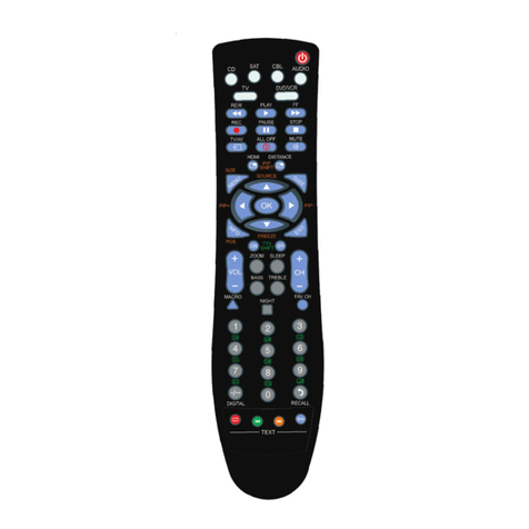 Maxview URC6D Programming & operating instructions