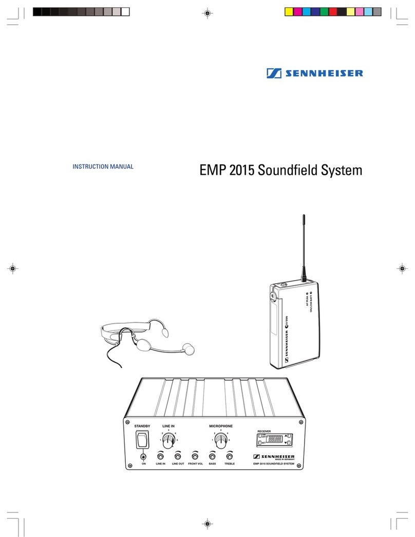 Sennheiser EMP 2015 User manual