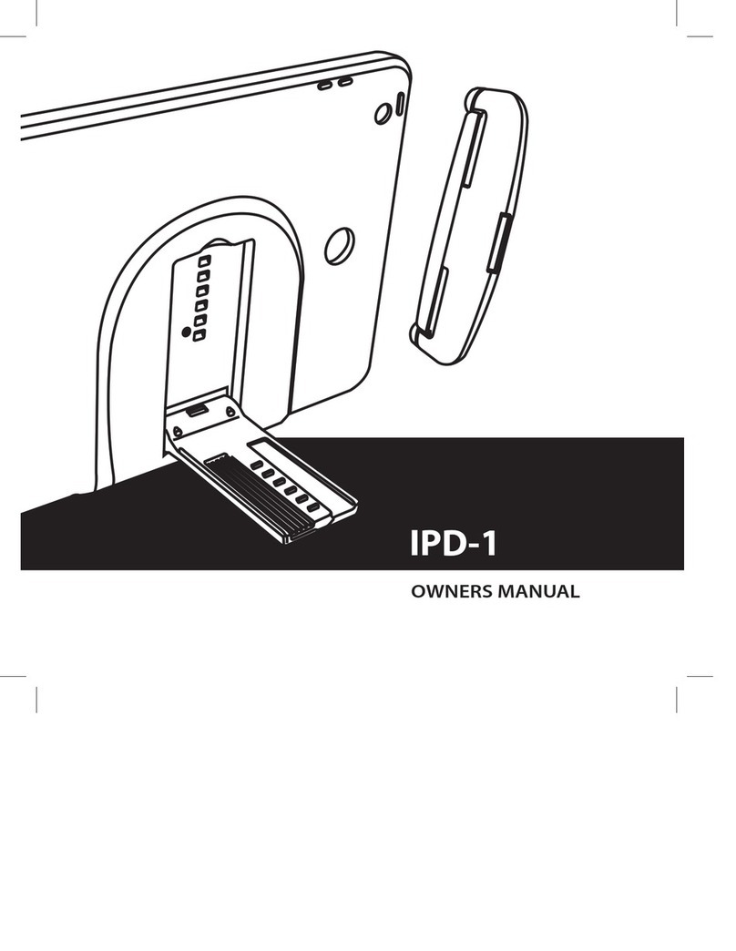 Audiovox IPD-1 User manual