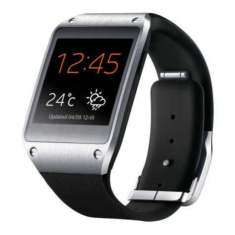 Samsung Galaxy Gear user manual