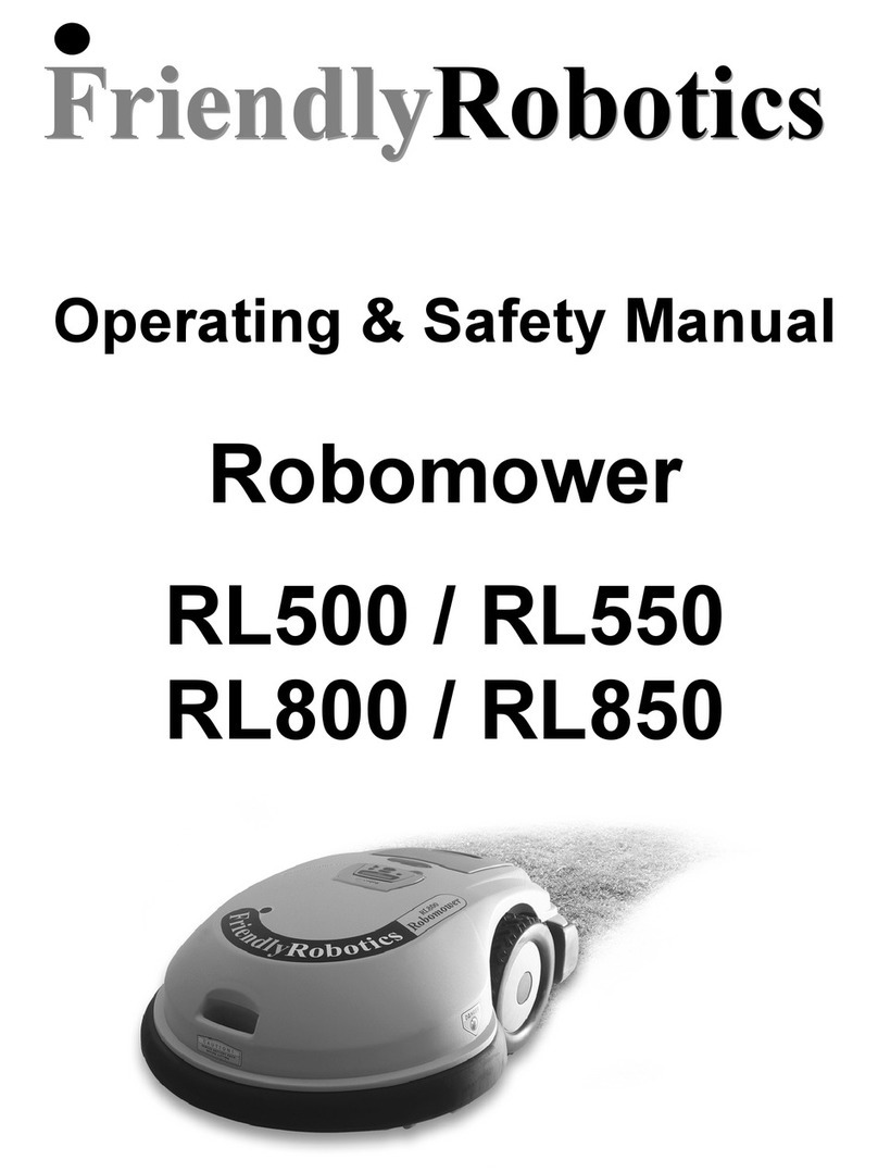Friendly Robotics RL500 Instruction Manual