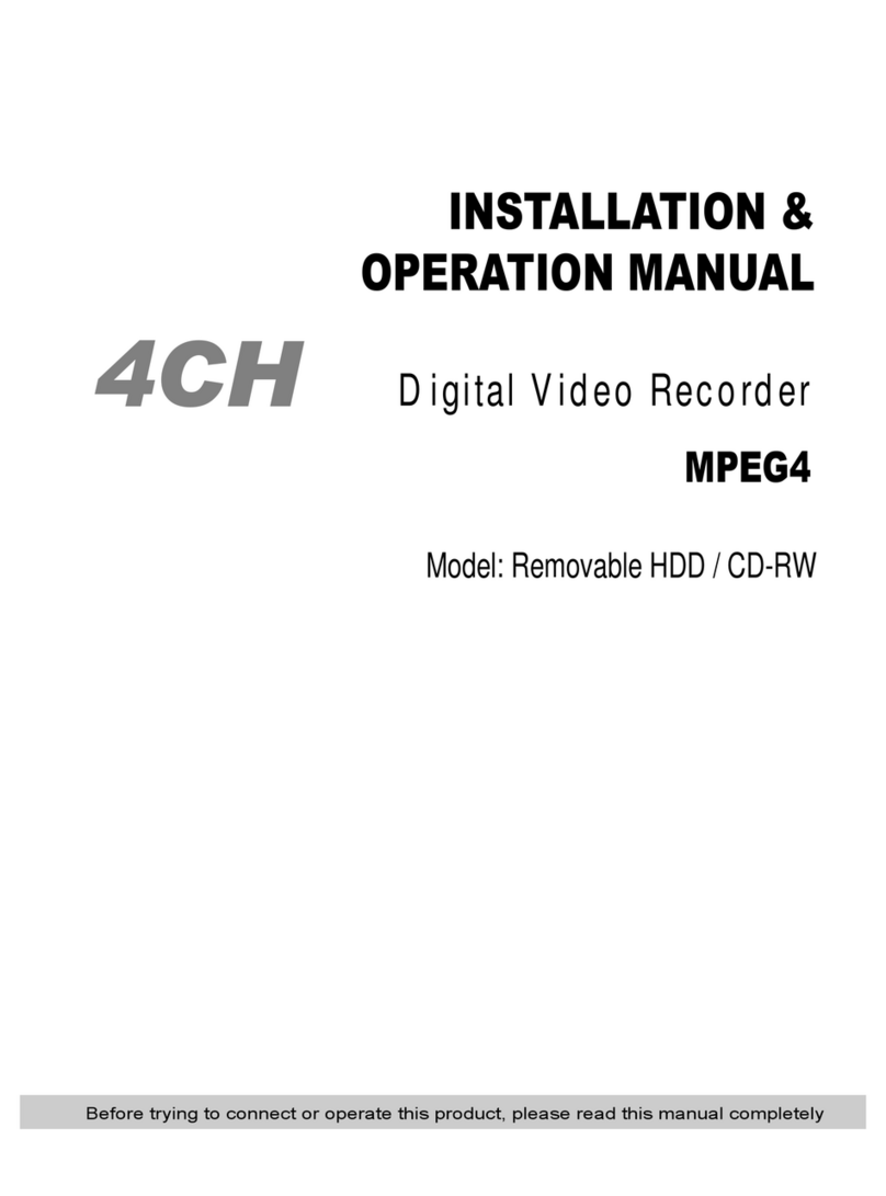 AVE MVDR5000 Installation & operation manual
