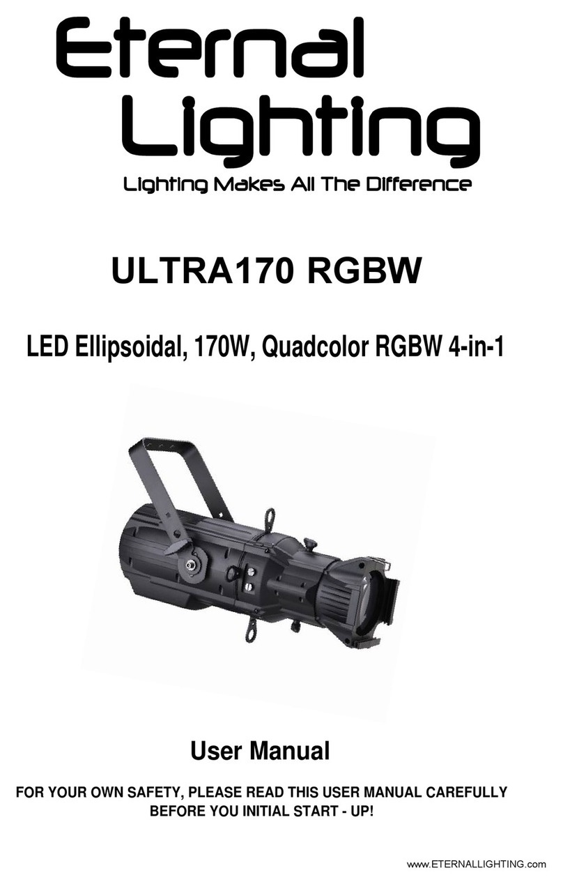 Eternal Lighting ULTRA170 CW/WW user manual