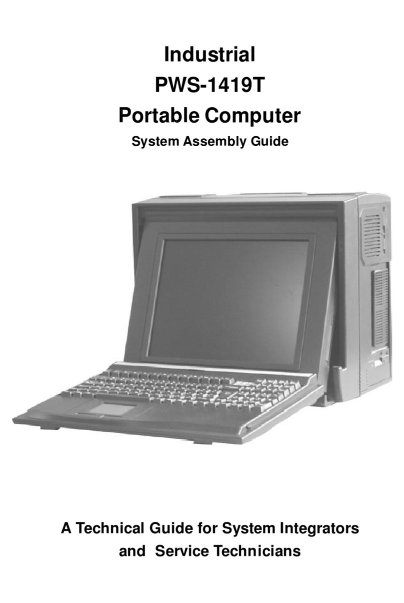 Advantech PWS-1419T Assembly guide