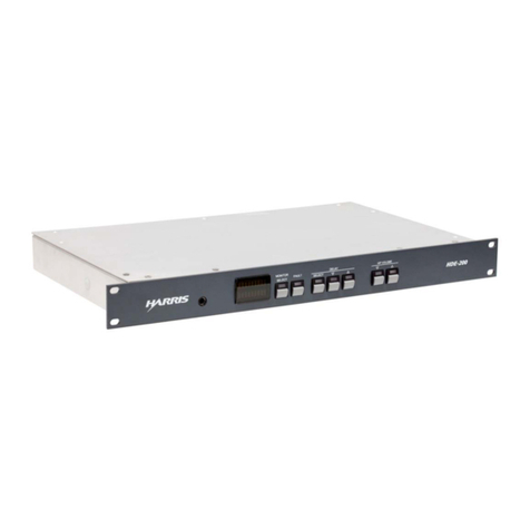 Harris FlexStar HDE-200 Installation manual & users guide