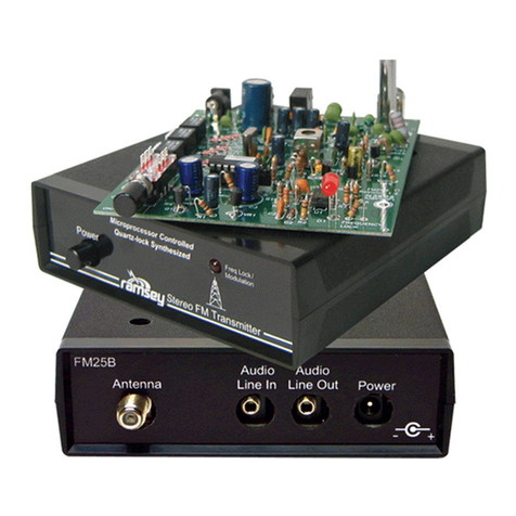 Ramsey Electronics FM25B User guide