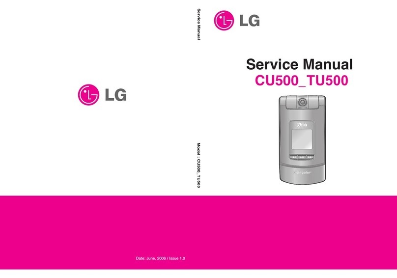LG CU500 -  Cell Phone User manual