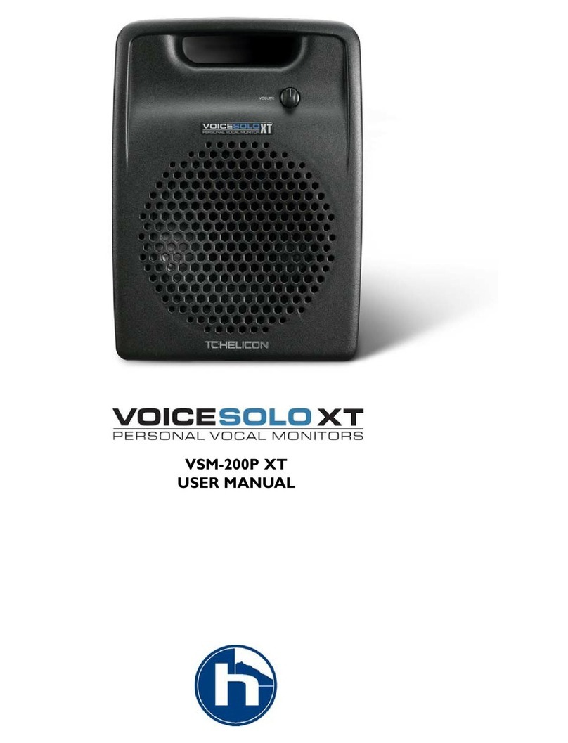 TC-Helicon VSM-200P XT user manual