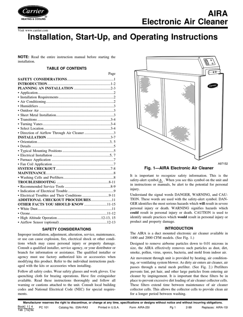Carrier Aira Instructions and recipes Carrier Aira Instructions and recipes